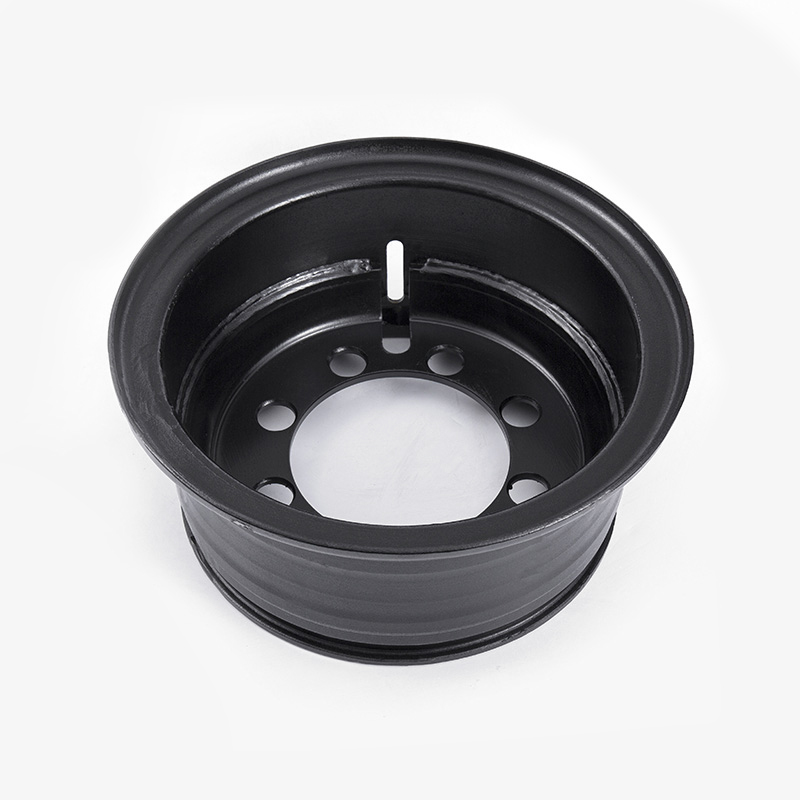 Carretilla elevadora Hangzhou con llanta de acero macizo de 4 toneladas 825-15