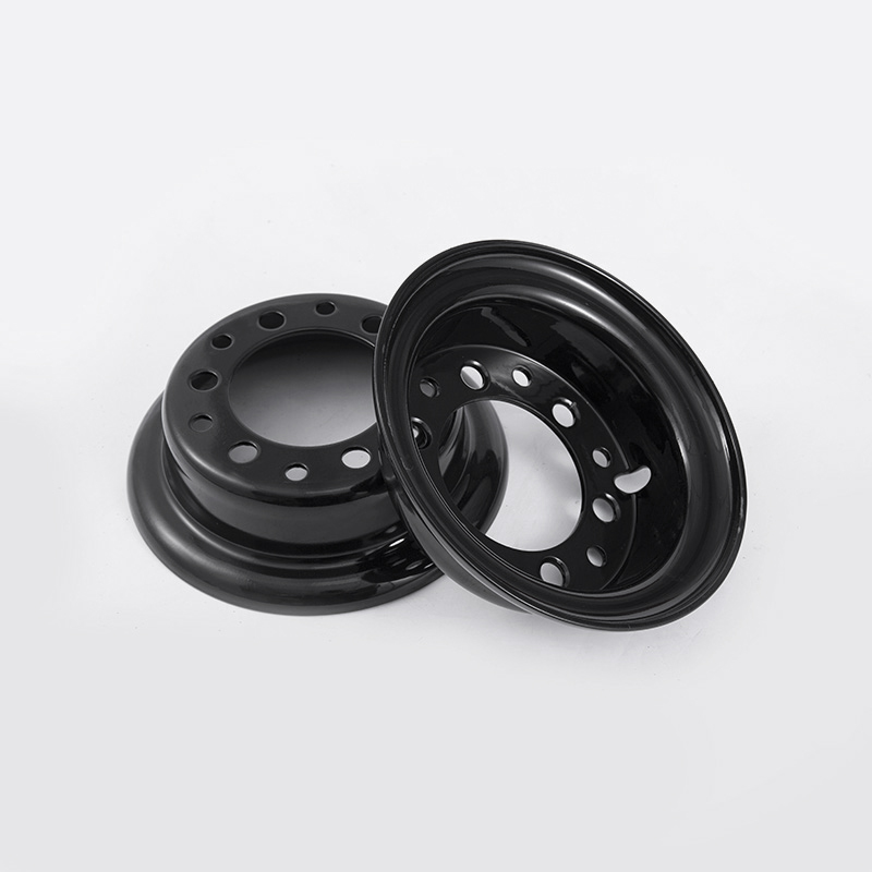 Llanta de rueda de acero dividida para carretilla elevadora Hangzhou 18x7-8 Llanta de rueda de acero dividida para carretilla elevadora Hangzhou 18x7-8
